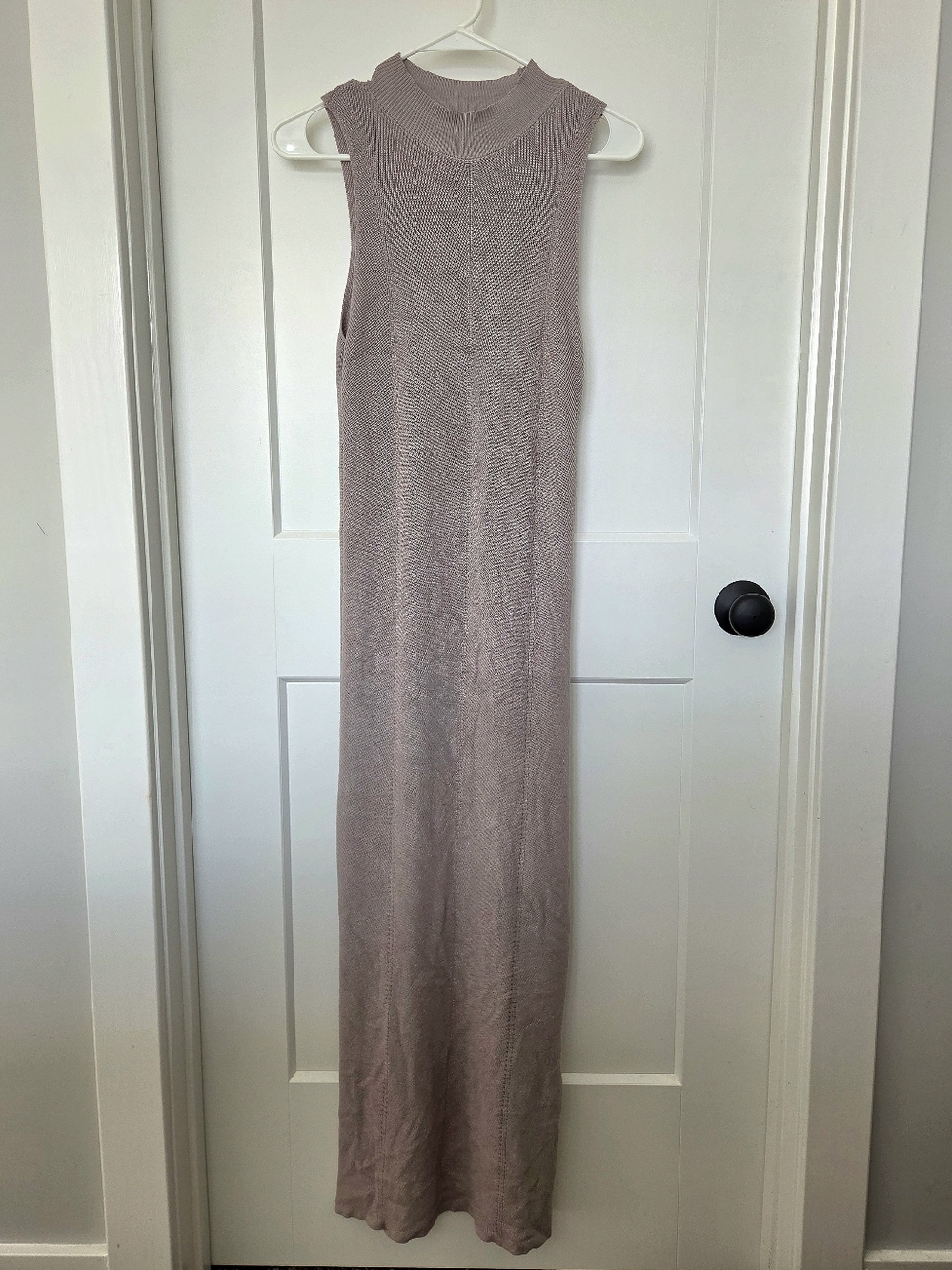 Freshman 1996 Knit Maxi Tank Dress Taupe Brown. Size M. #SW